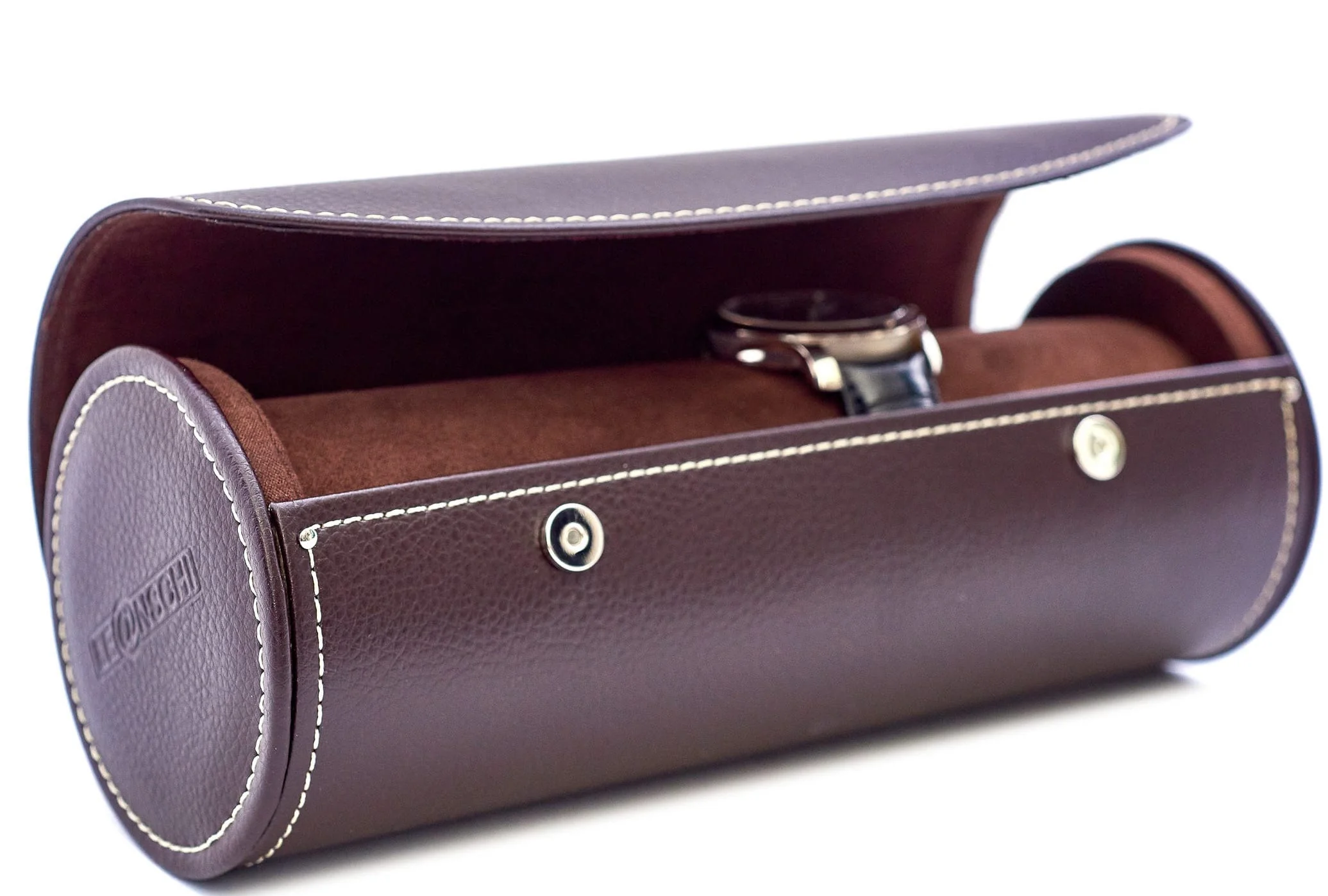 Leanschi Watch Case Chocolate Brown - Image 4