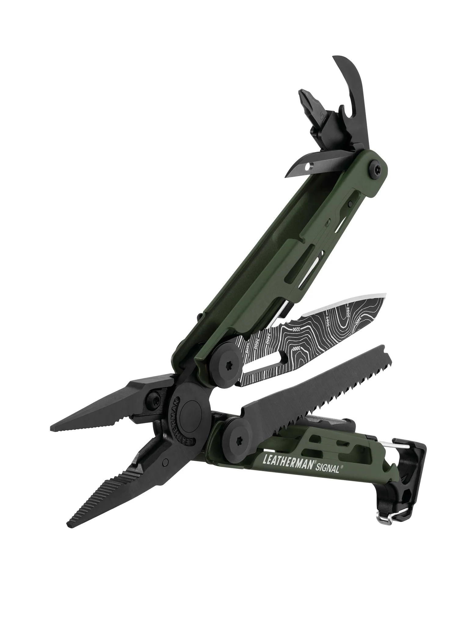 Leatherman Signal Multi-Tool - Topo Green - Image 2