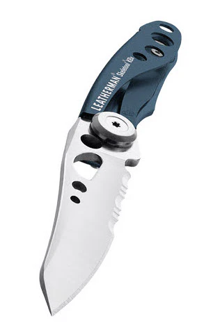 Leatherman Pocket Knife Skeletool KBx Knife Blue - Image 4