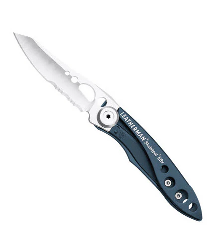 Leatherman Pocket Knife Skeletool KBx Knife Blue - Image 5