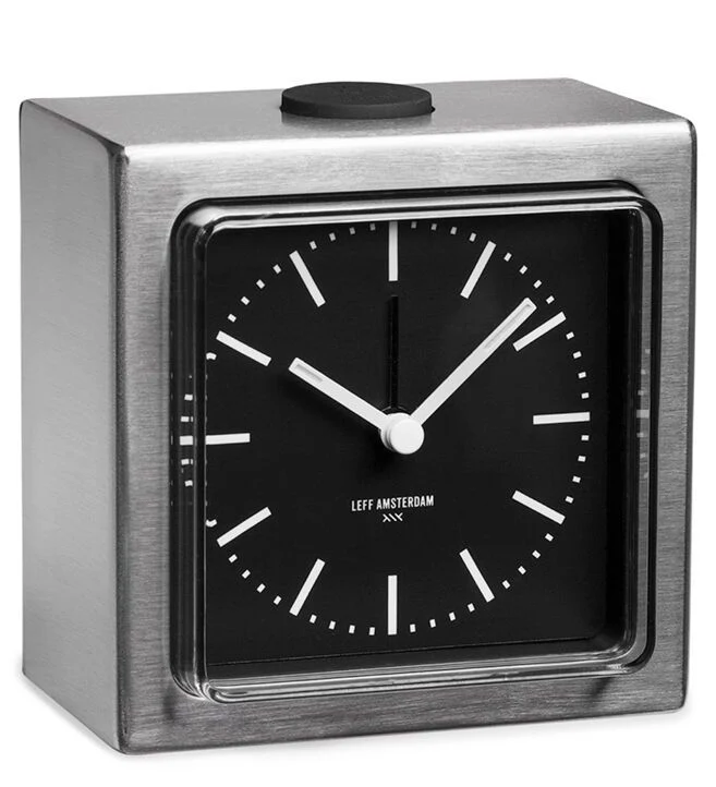 LEFF Amsterdam Clock Block Alarm