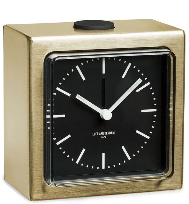 LEFF Amsterdam Clock Block Alarm