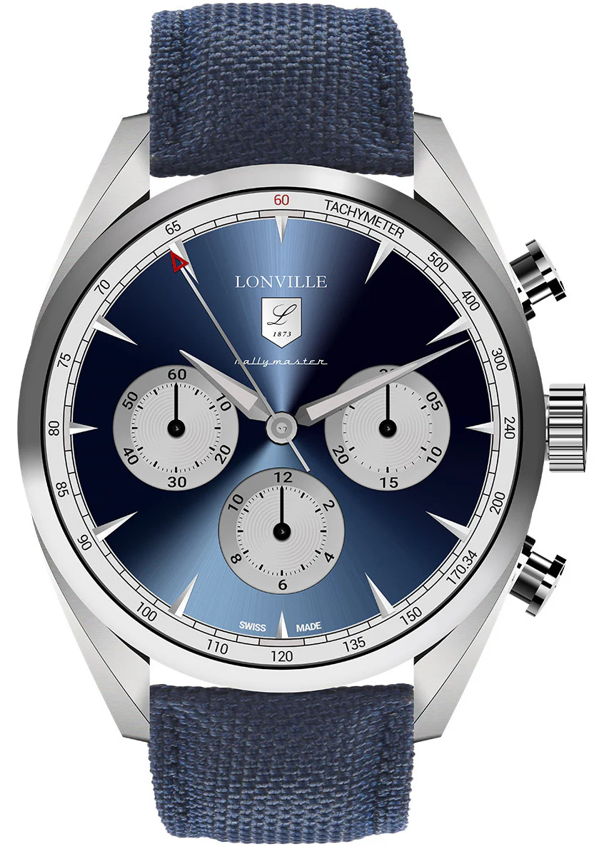 Lonville Watch Rallymaster Ecosse Blue