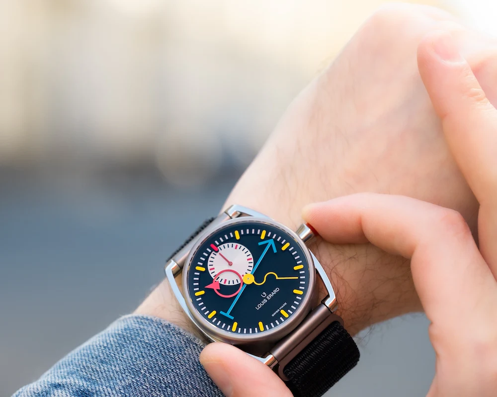 Louis Erard Watch Excellence Le Triptyque Alain Silberstein Limited Edition - Image 3