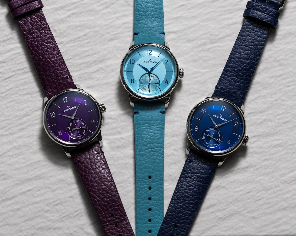 Louis Erard Excellence Petite Seconde Bleu Glacier Watch - Image 6