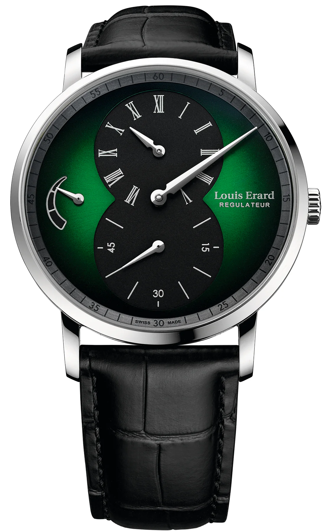 Louis Erard Watch Excellence Regulator Green Fume