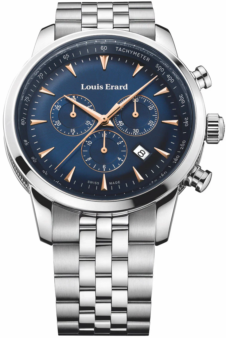 Louis Erard Watch Heritage Quartz Chrono