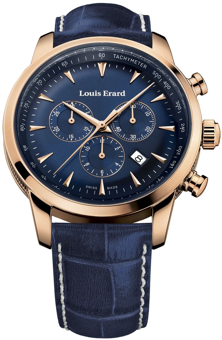 Louis Erard Watch Heritage Quartz Chrono