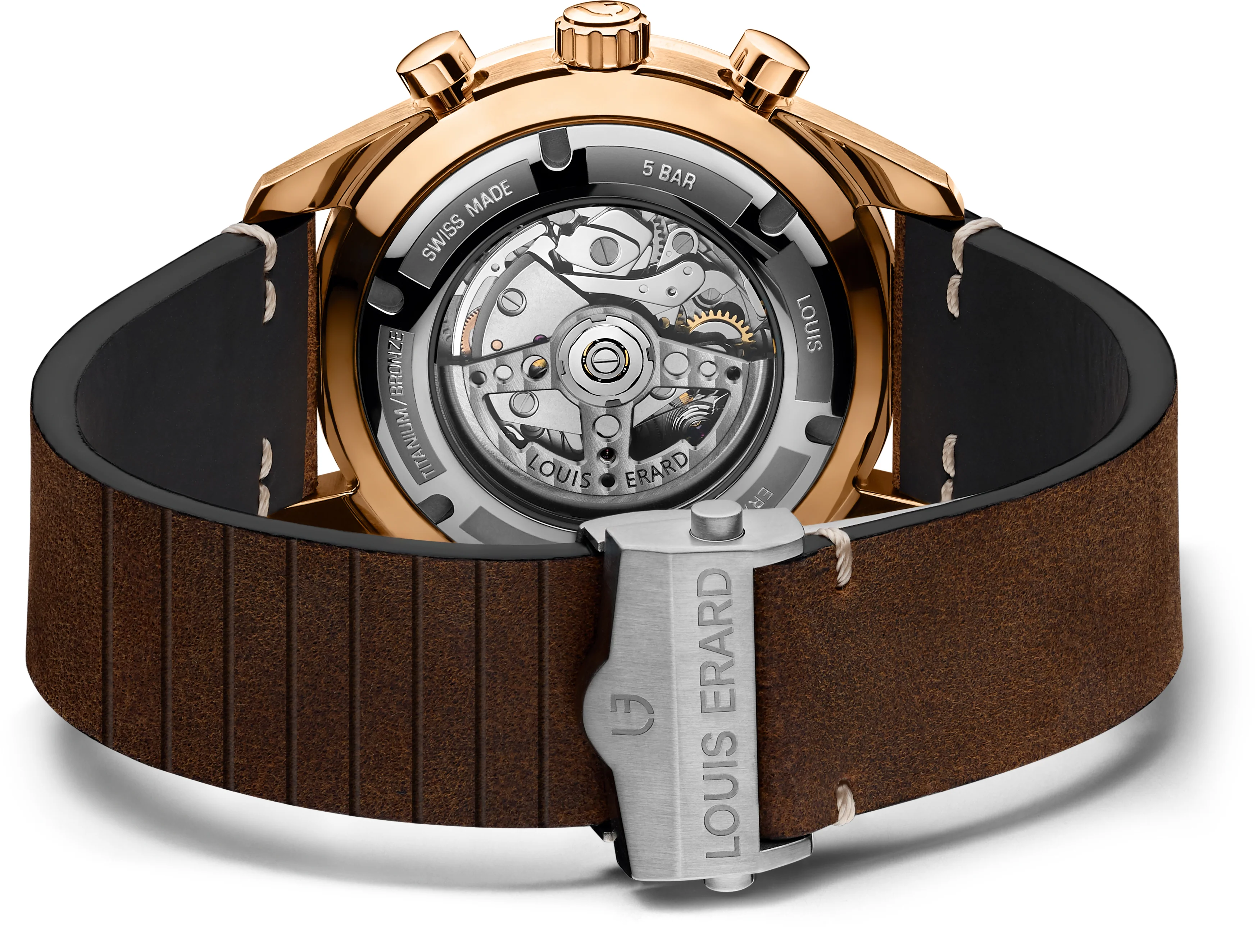 Louis Erard La Sportive Bronze Limited Edition Watch - Image 2