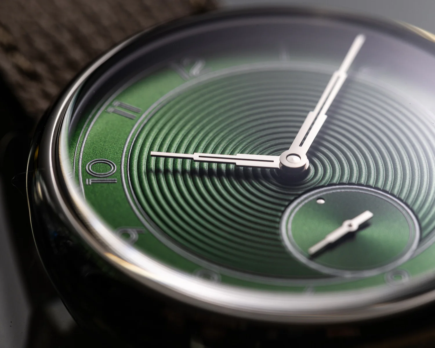 Louis Erard Louis Erard x The Horophile La Petite Seconde Metropolis Green Watch - Image 3