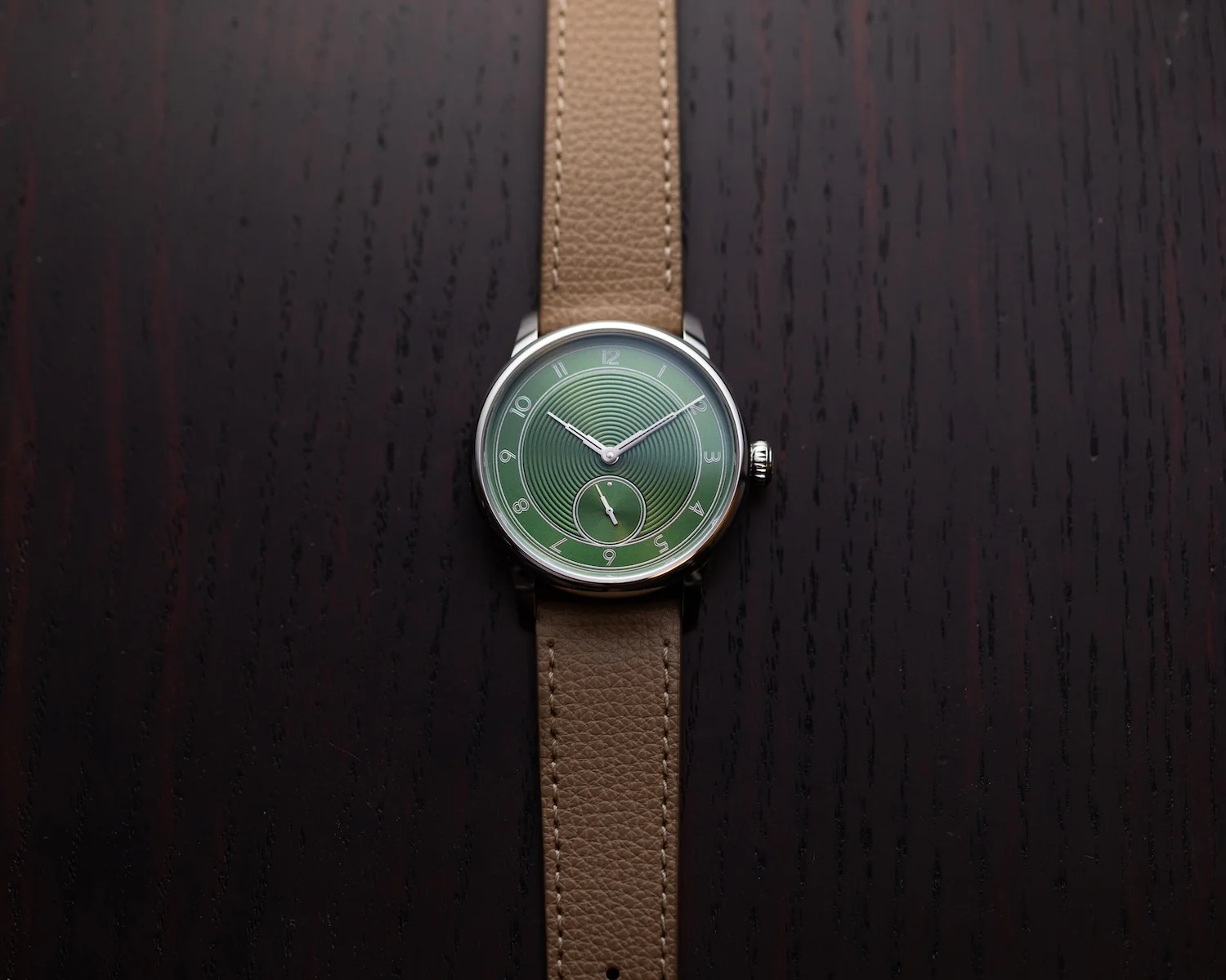 Louis Erard Louis Erard x The Horophile La Petite Seconde Metropolis Green Watch - Image 6