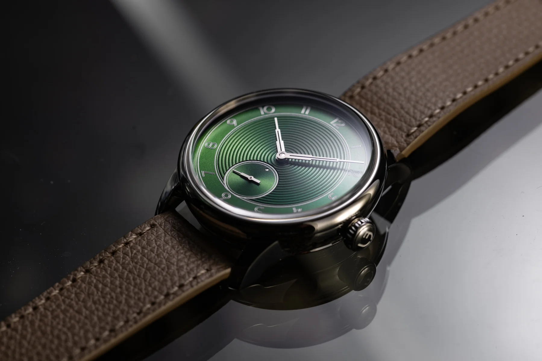 Louis Erard Louis Erard x The Horophile La Petite Seconde Metropolis Green Watch - Image 7