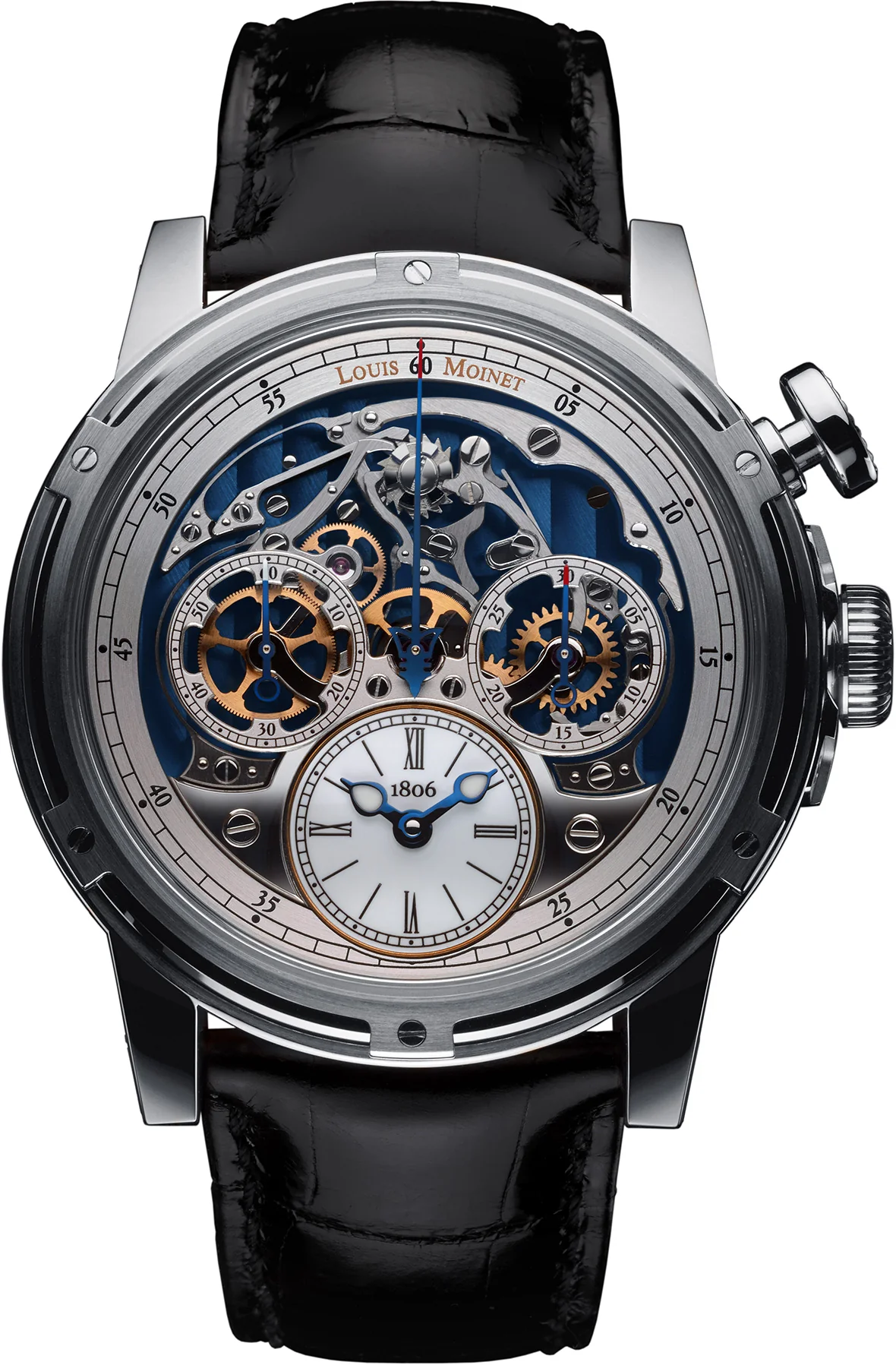 Louis Moinet MemOris Chronograph White Gold Limited Edition Watch