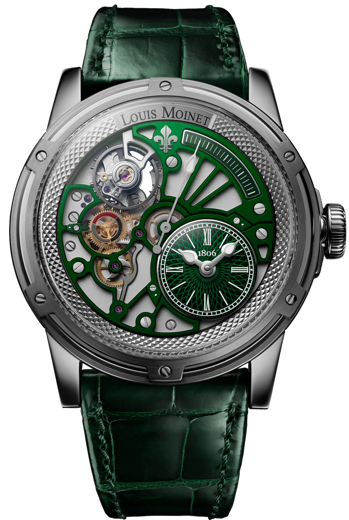 Louis Moinet Watch Tempograph Chrome