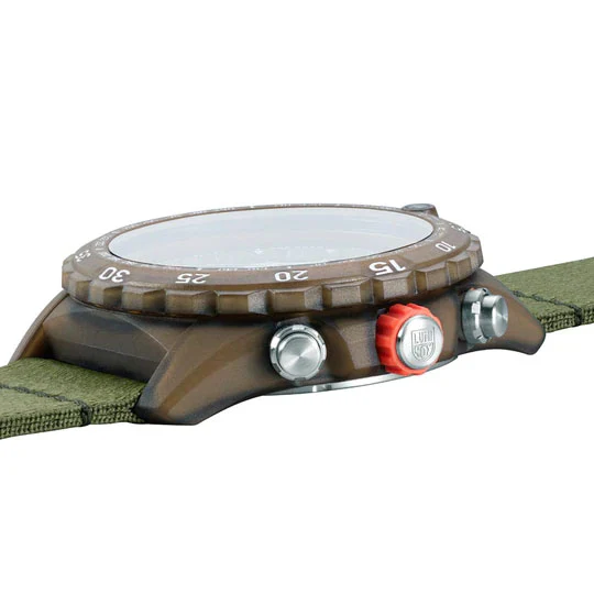 Luminox Bear Grylls Master #TIDE 3740 Series Olive Black Watch - Image 7