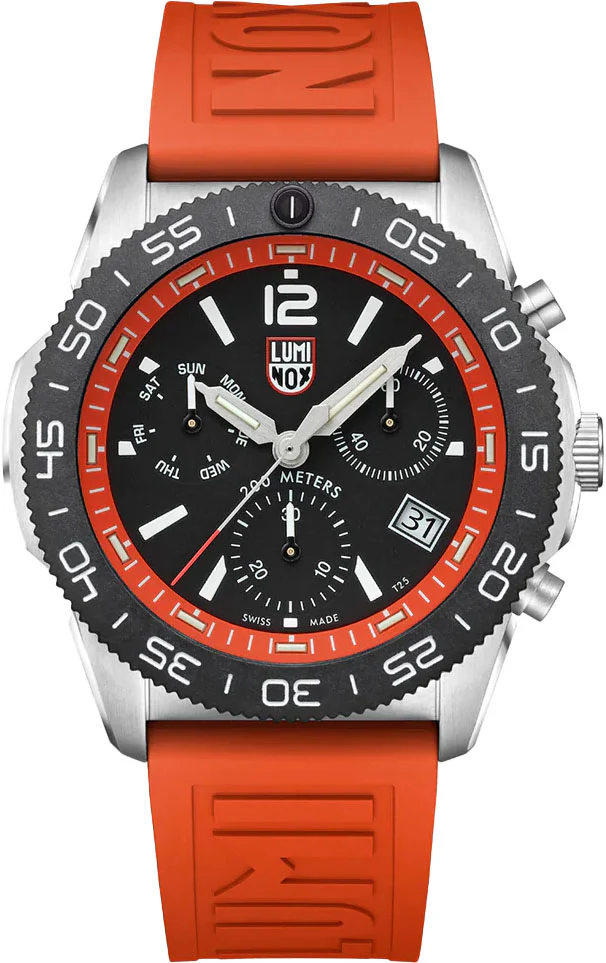 Luminox Sea Pacific Diver Chronograph 3140 Black Orange