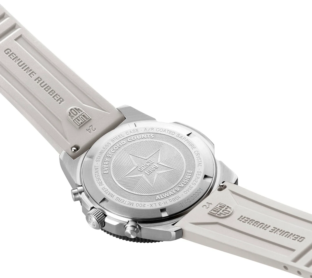 Luminox Sea Pacific Diver Chronograph 3140 Black White Watch - Image 6