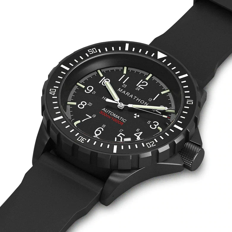 Marathon Watch Dive Large Anthracite Divers Automatic GSAR - Image 2