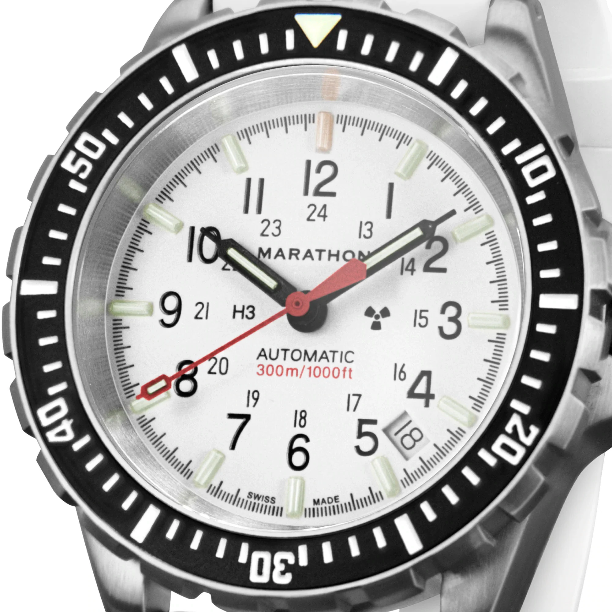 Marathon Dive Large Arctic Edition Divers Automatic GSAR Watch - Image 3