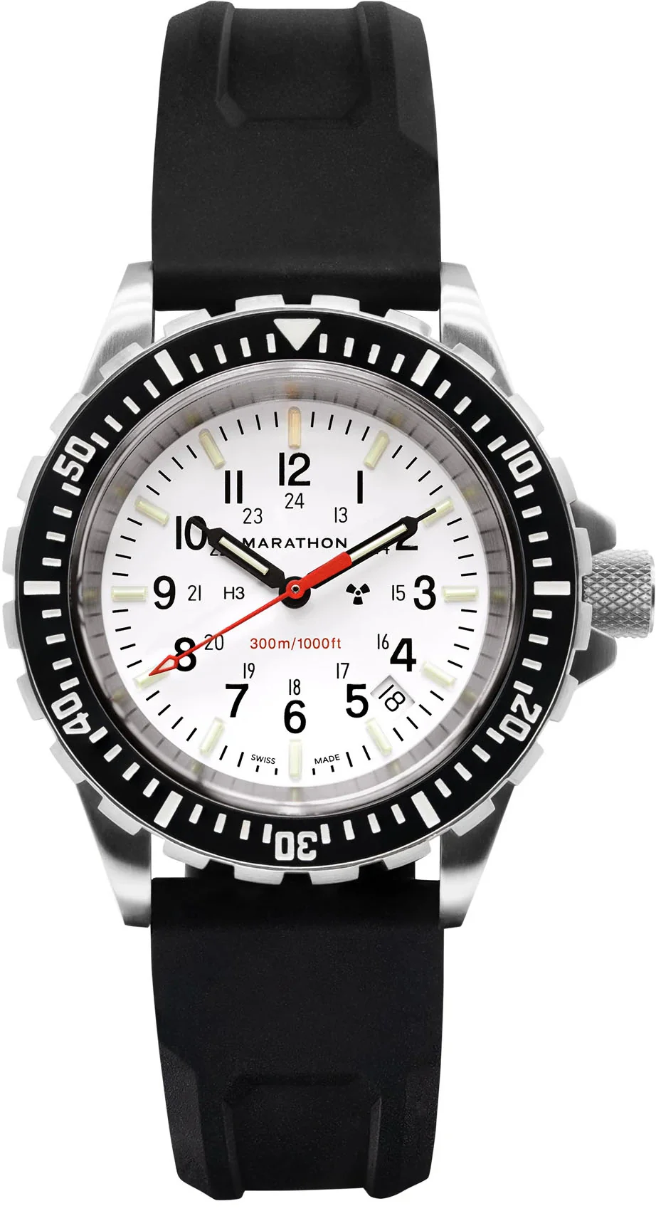 Marathon Dive Large Arctic Edition Divers Quartz TSAR Watch - Image 2