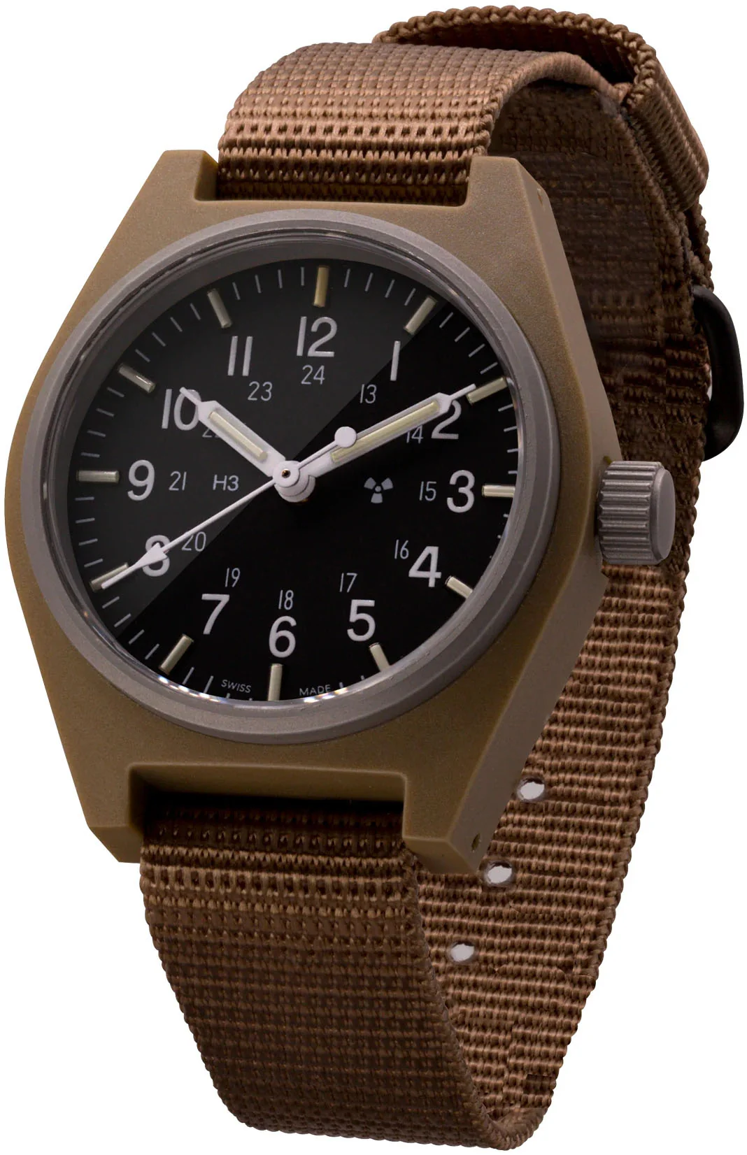 Marathon General Purpose Desert Tan Quartz GPQ Watch