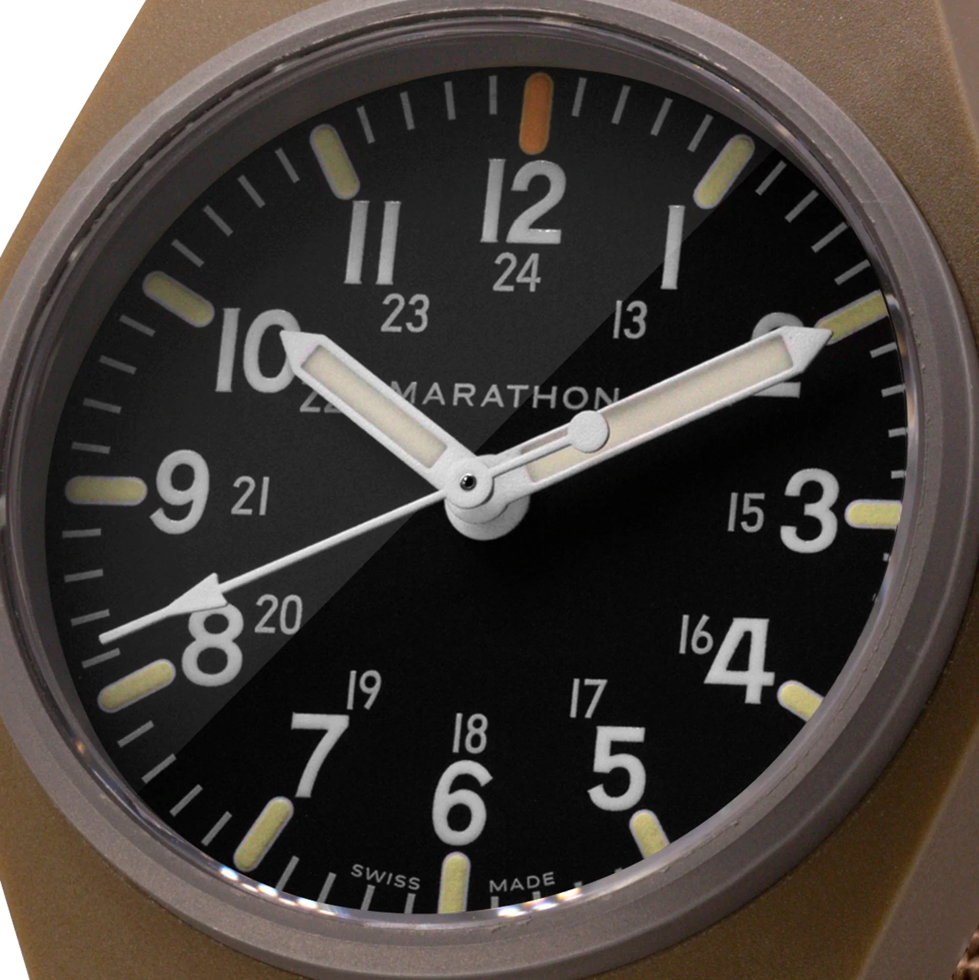 Marathon General Purpose Desert Tan Quartz With MaraGlo GPQ Watch - Image 2
