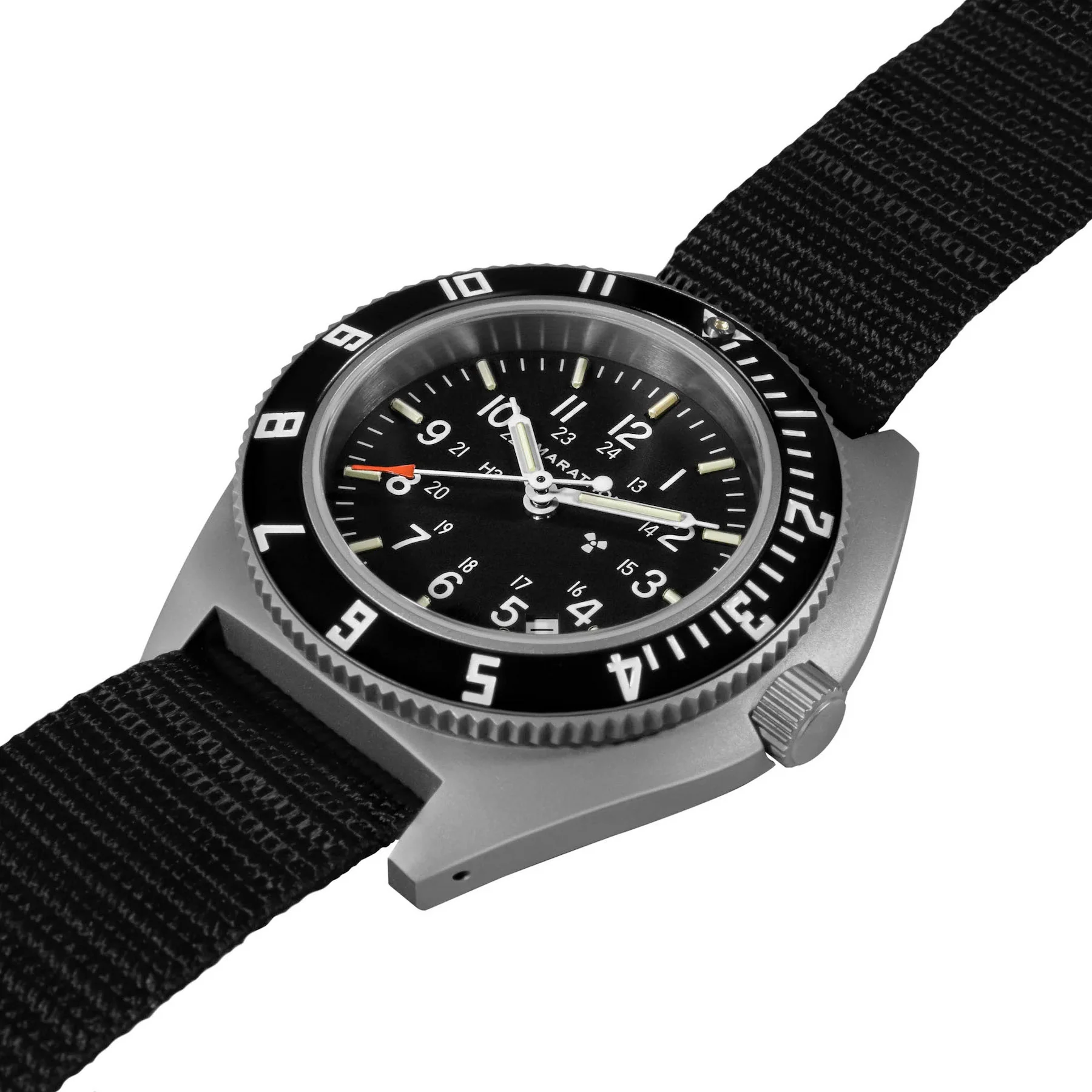 Marathon Steel Navigator Ballistic Nylon Watch - Image 2