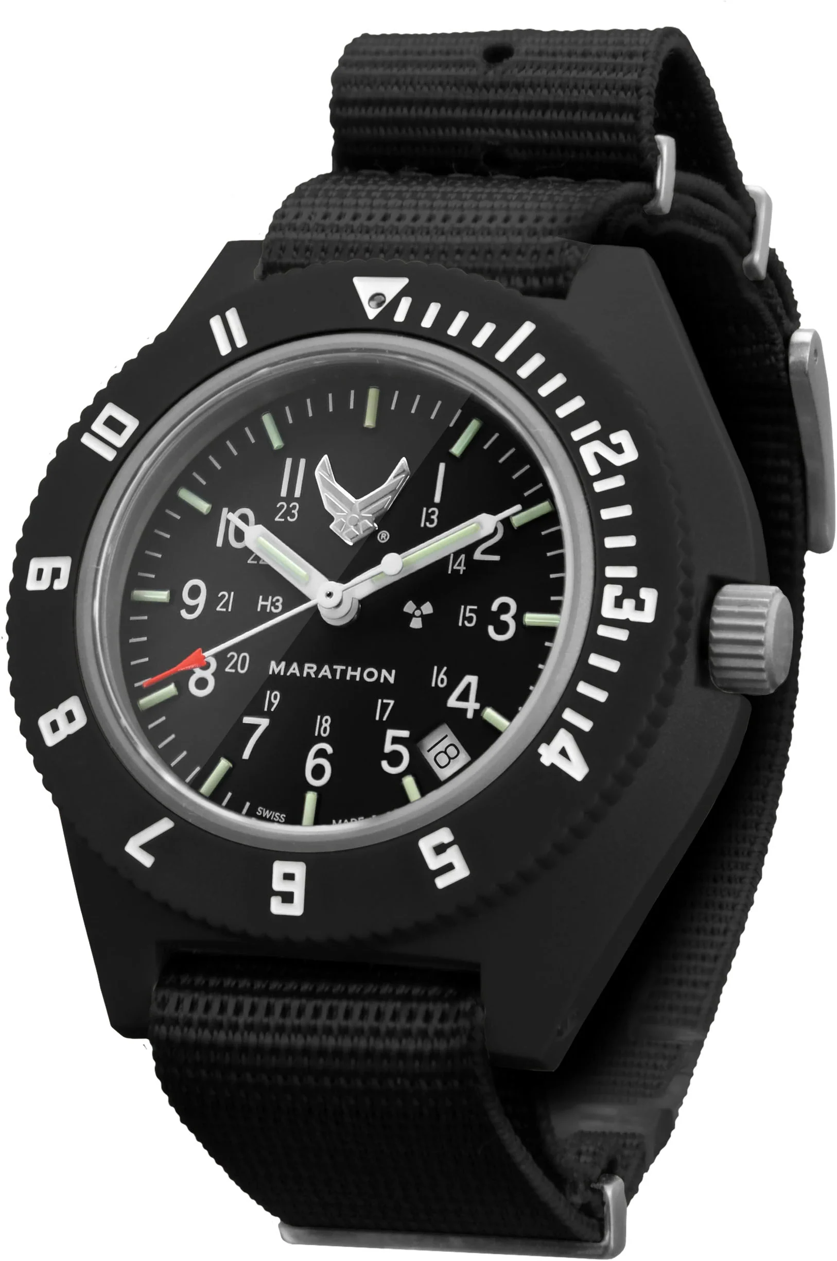 Marathon USAF Official Pilots Navigator With Date Watch