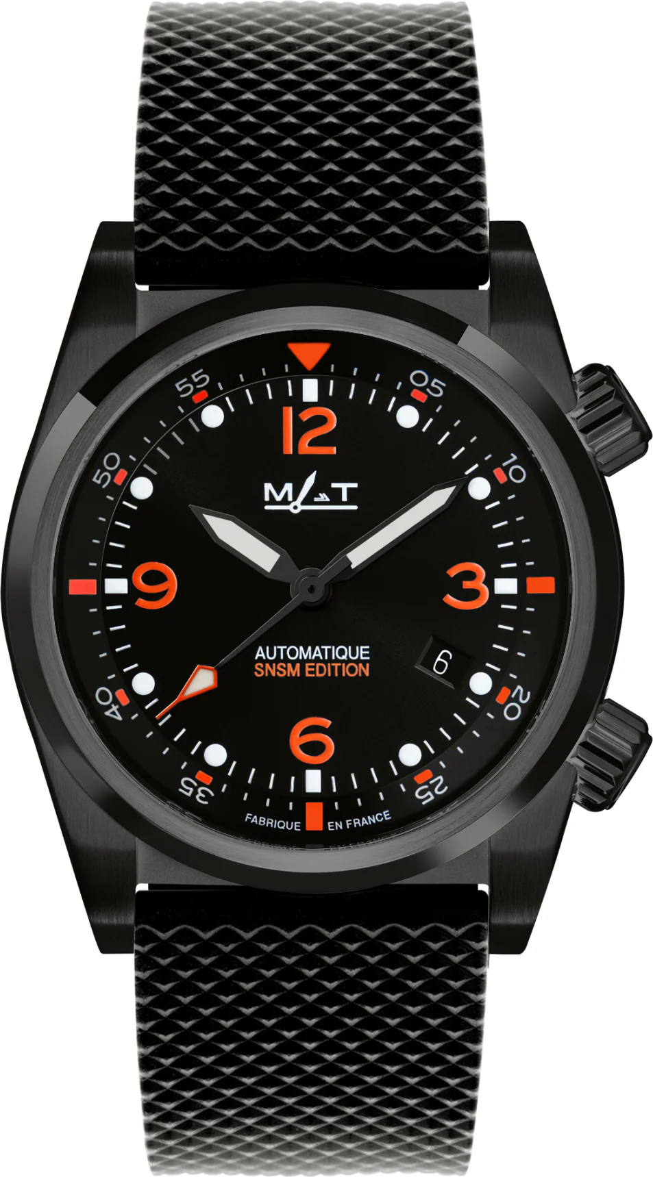 Mat Sea Rescuers Black Edition Watch