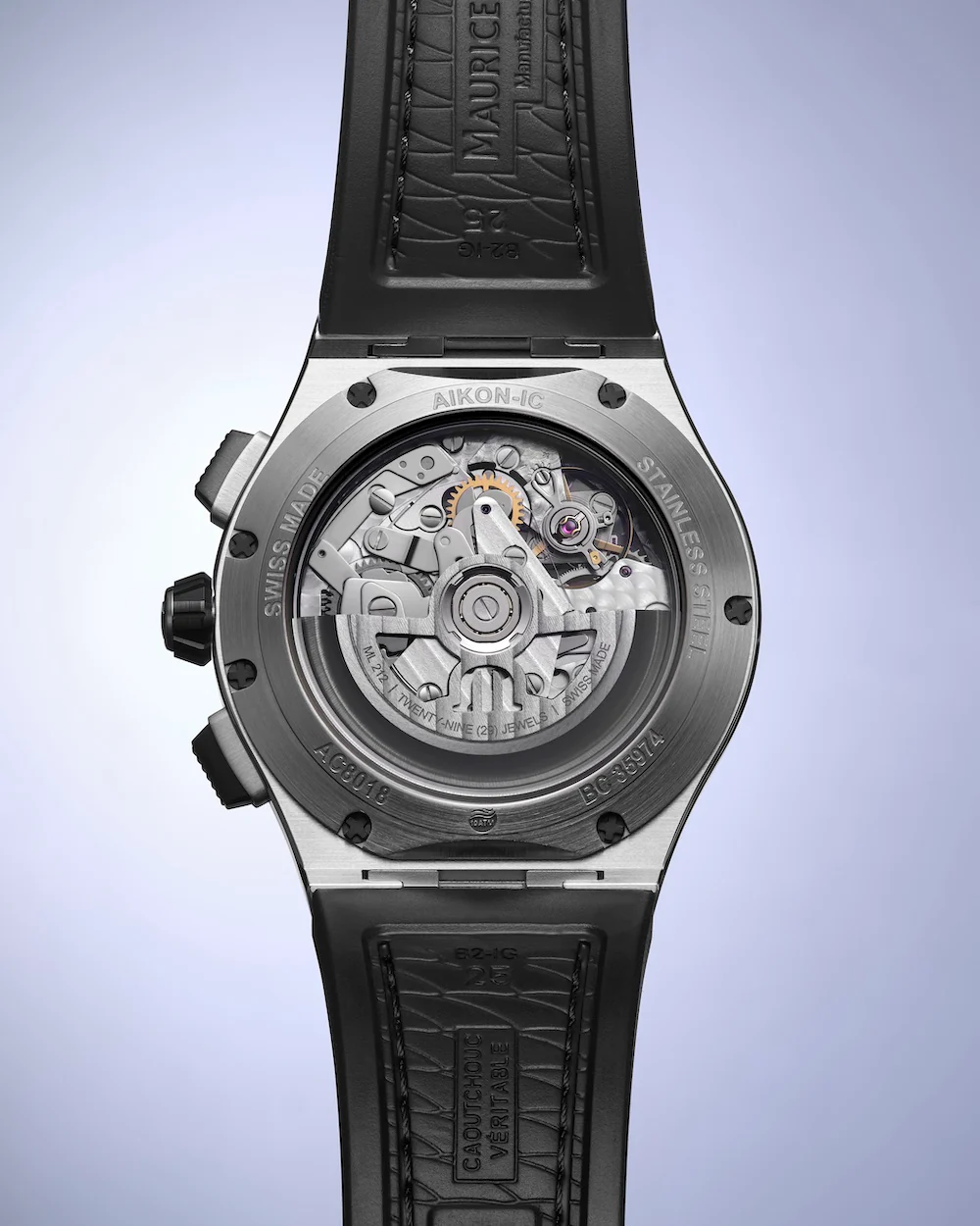 Maurice Lacroix Aikonic Chronograph Skeleton Watch - Image 3