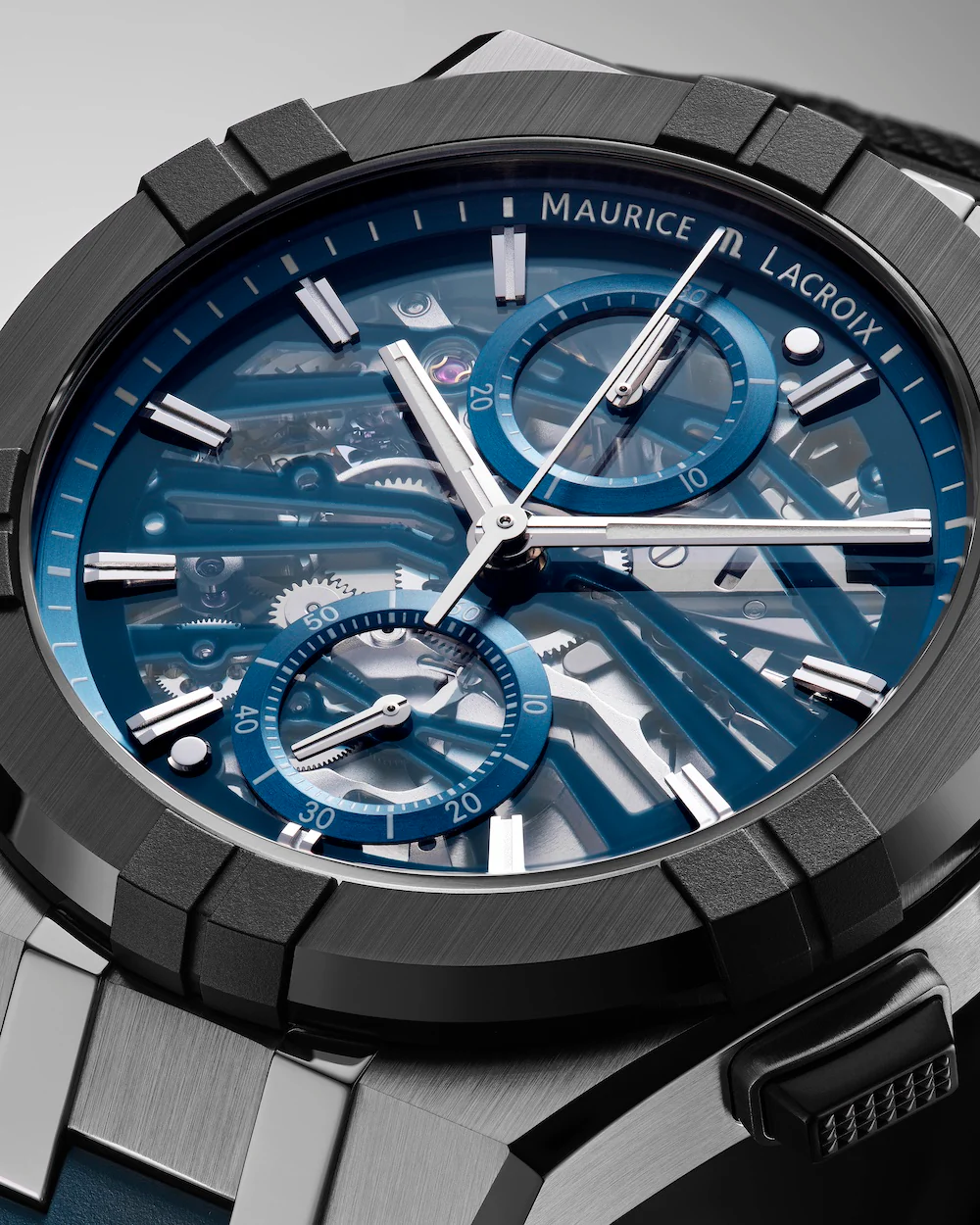 Maurice Lacroix Aikonic Chronograph Skeleton Watch - Image 2