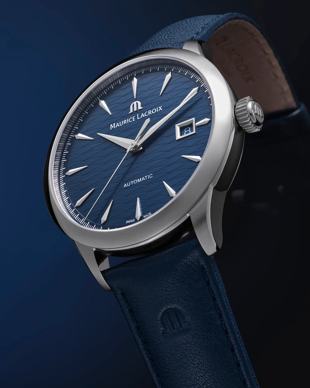 Maurice Lacroix 1975 Automatic Blue Limited Edition Watch - Image 3