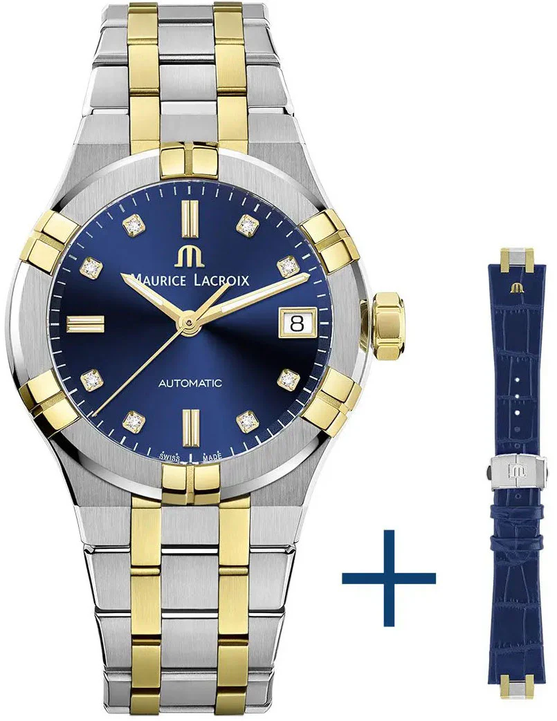 Maurice Lacroix Watch Aikon Automatic 35mm Strap Set