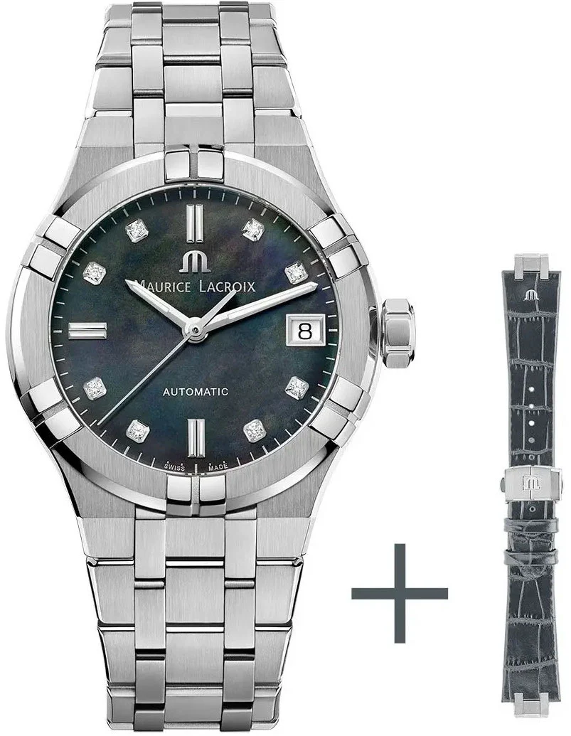 Maurice Lacroix Watch Aikon Automatic 35mm Strap Set