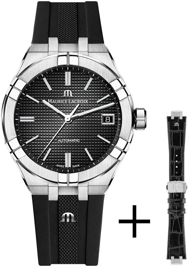 Maurice Lacroix Watch Aikon Automatic 39mm Strap Set