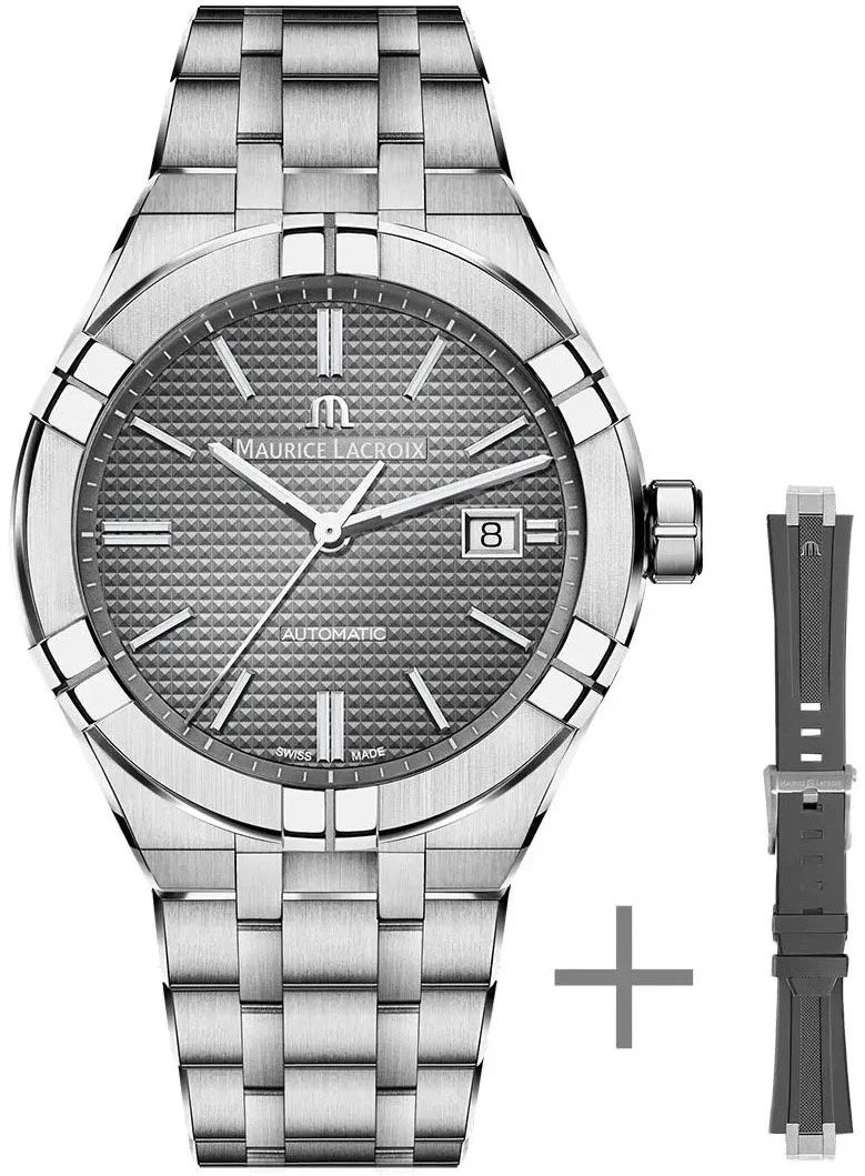 Maurice Lacroix Watch Aikon Automatic 42mm Strap Set D
