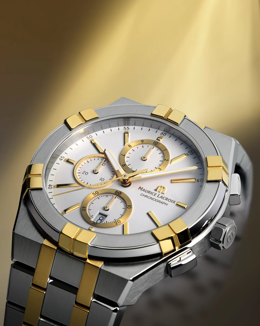 Maurice Lacroix Aikon Chronograph 42mm Duotone Watch - Image 3