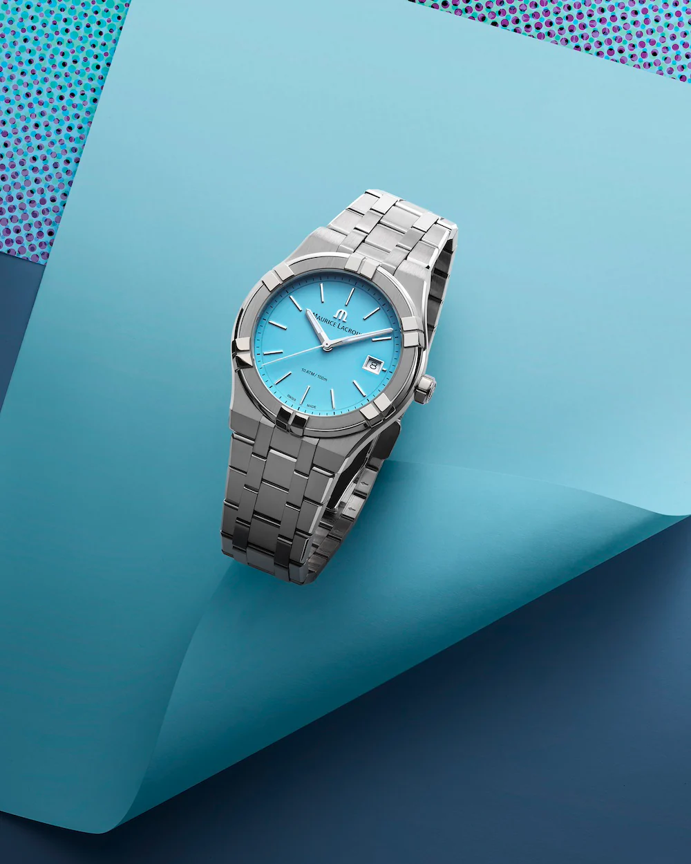Maurice Lacroix Aikon Quartz 40mm Deep Sky Blue Watch - Image 2