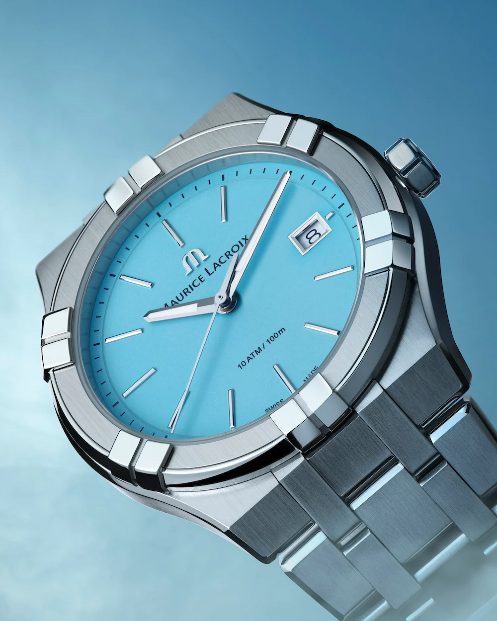 Maurice Lacroix Aikon Quartz 40mm Deep Sky Blue Watch - Image 3