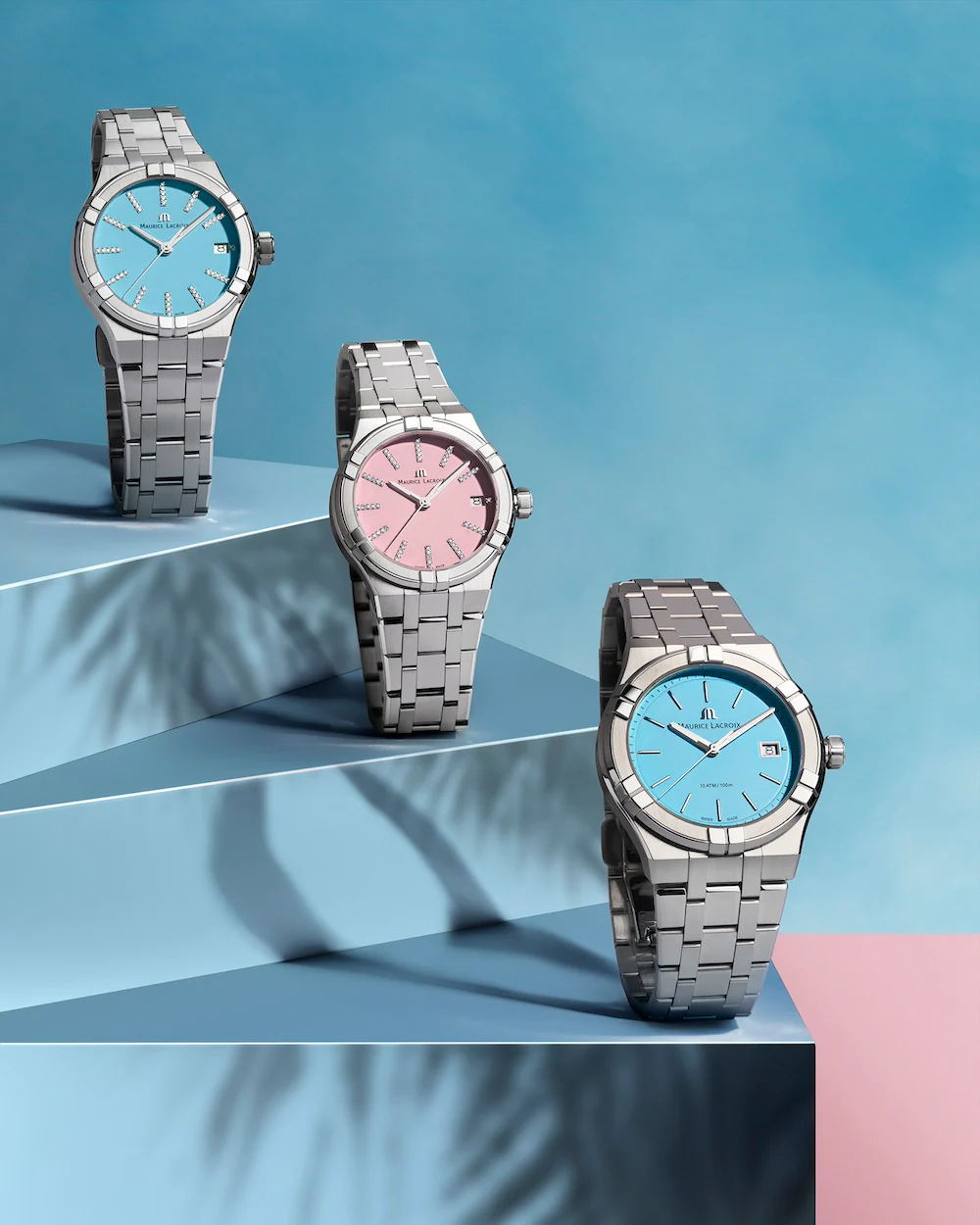 Maurice Lacroix Aikon Quartz 40mm Deep Sky Blue Watch - Image 4