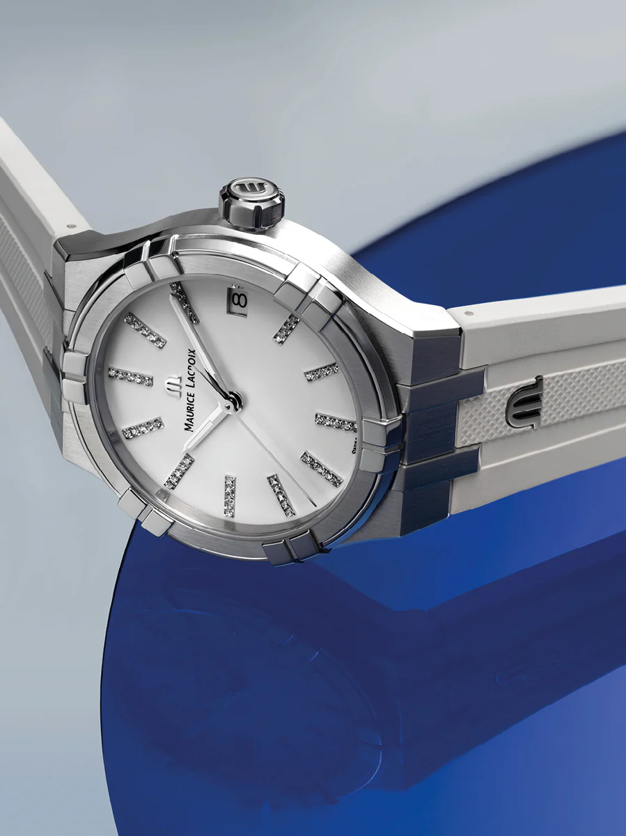 Maurice Lacroix Aikon Quartz Matt White Watch - Image 2