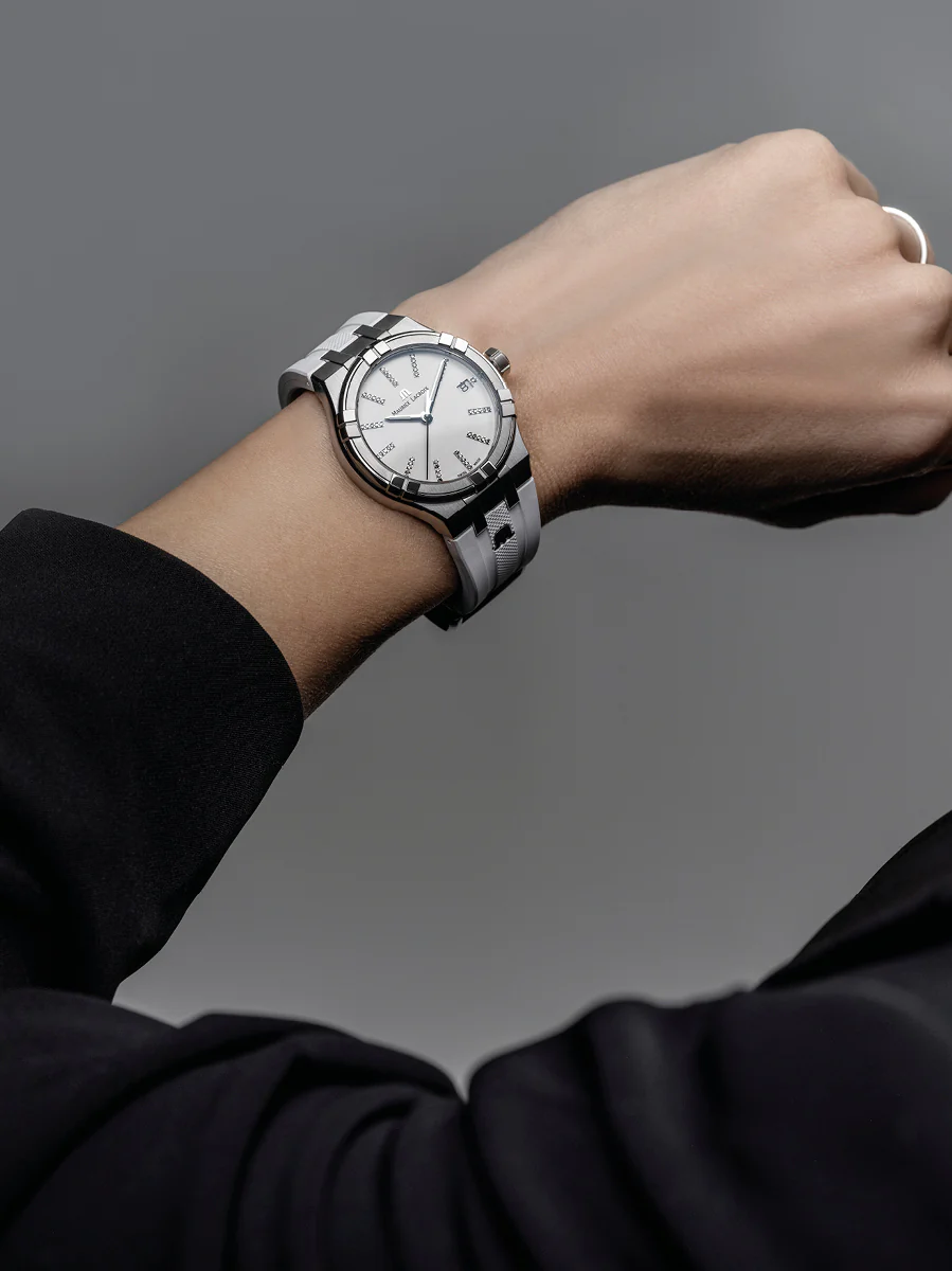 Maurice Lacroix Aikon Quartz Matt White Watch - Image 2