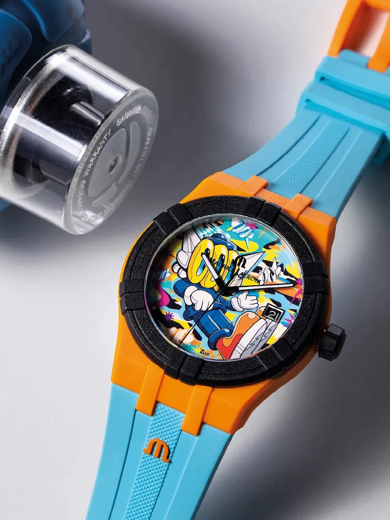 Maurice Lacroix Watch Aikon Quartz TIDE Benzilla Special Edition - Image 2