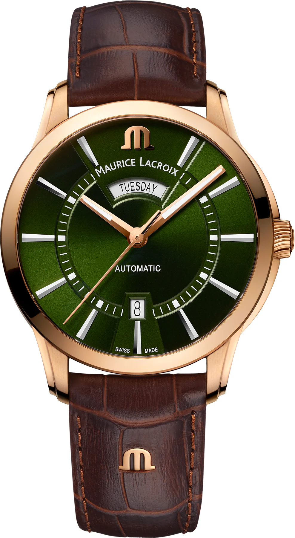 Maurice Lacroix Watch Pontos Day Date Mens