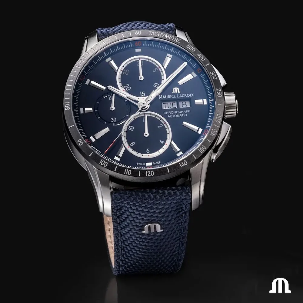 Maurice Lacroix Watch Pontos S Chronograph Strap Set D - Image 3