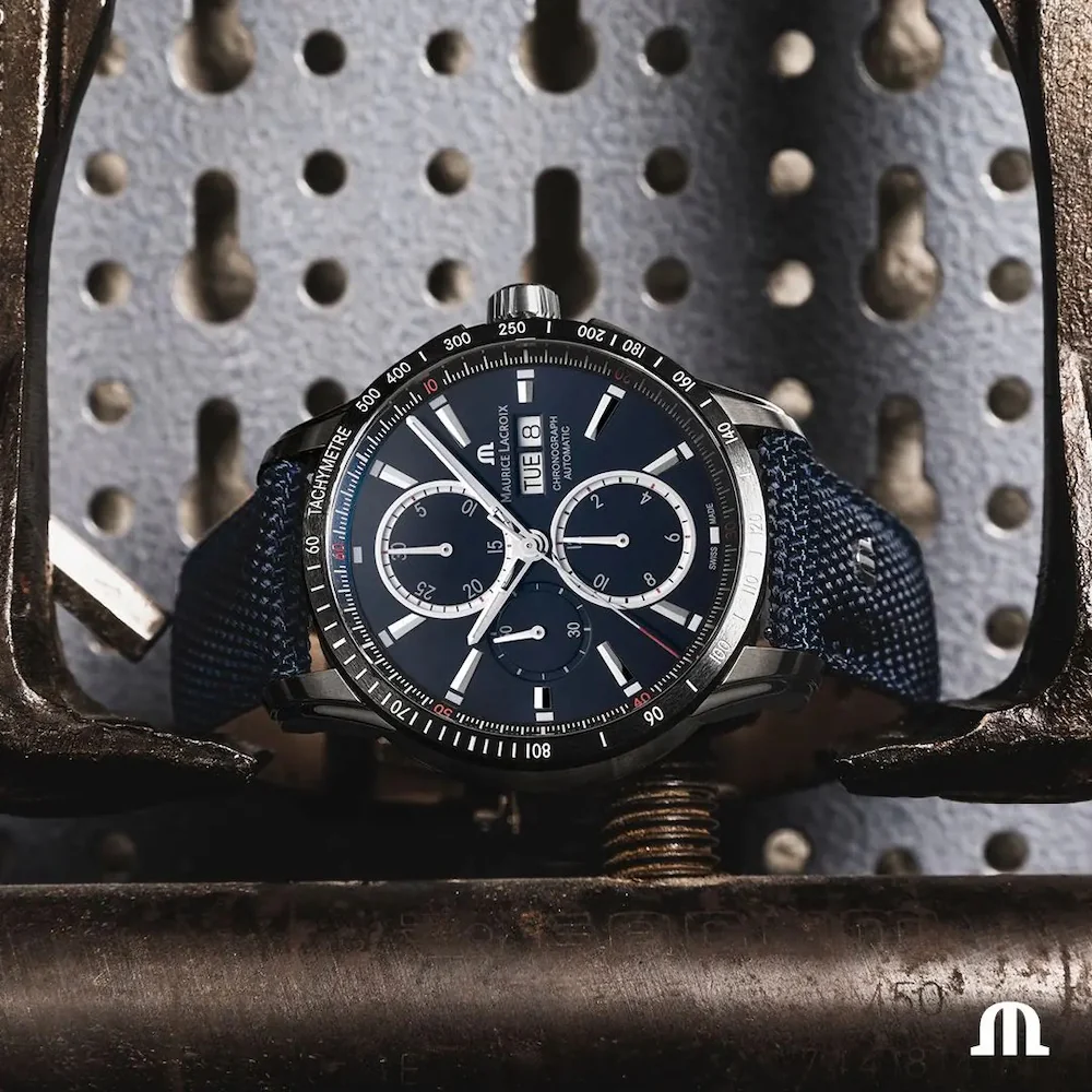 Maurice Lacroix Watch Pontos S Chronograph Strap Set D - Image 4