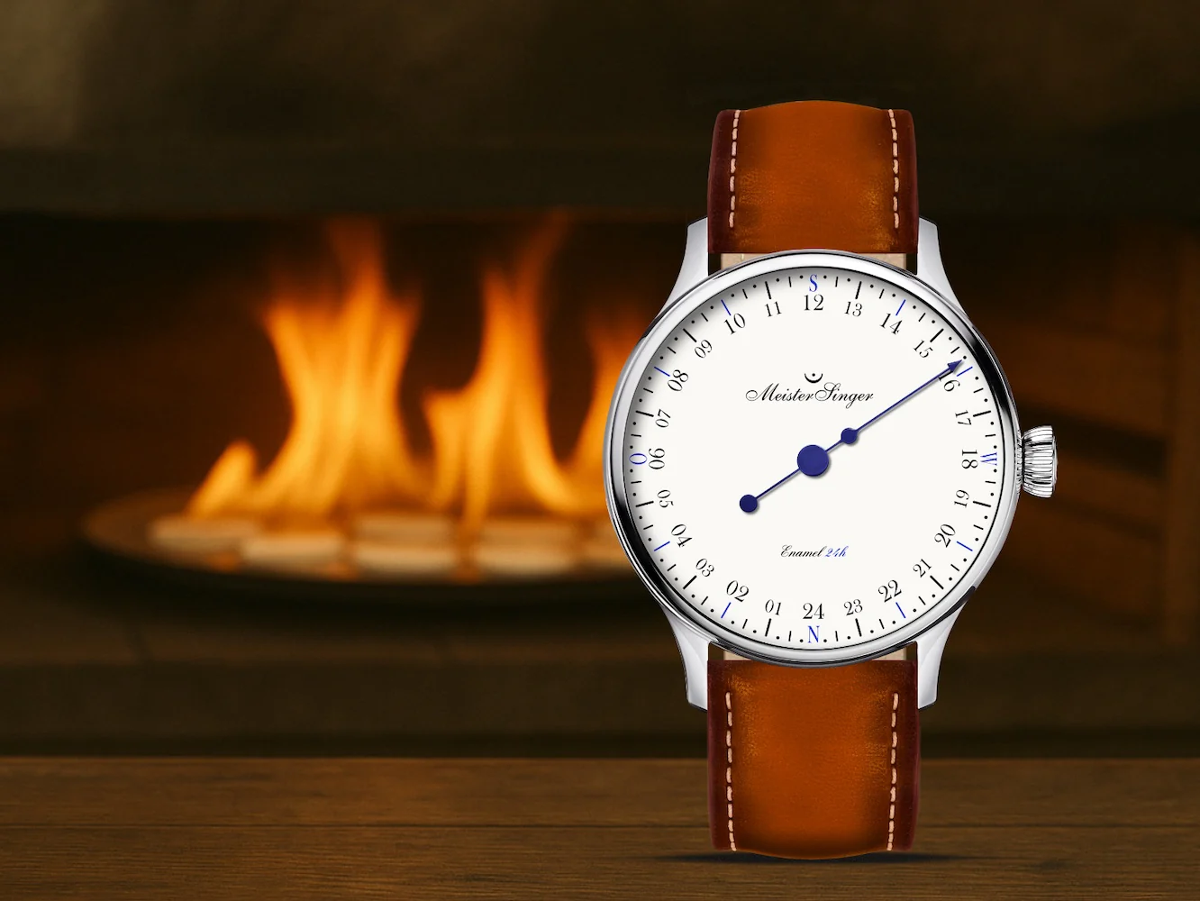 MeisterSinger 24H Edition Enamel Limited Edition Watch - Image 4