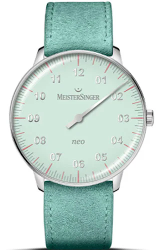 MeisterSinger Neo Special Light Green Mint Green Strap