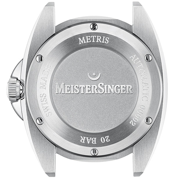 MeisterSinger Watch Metris Blue Denim - Image 2