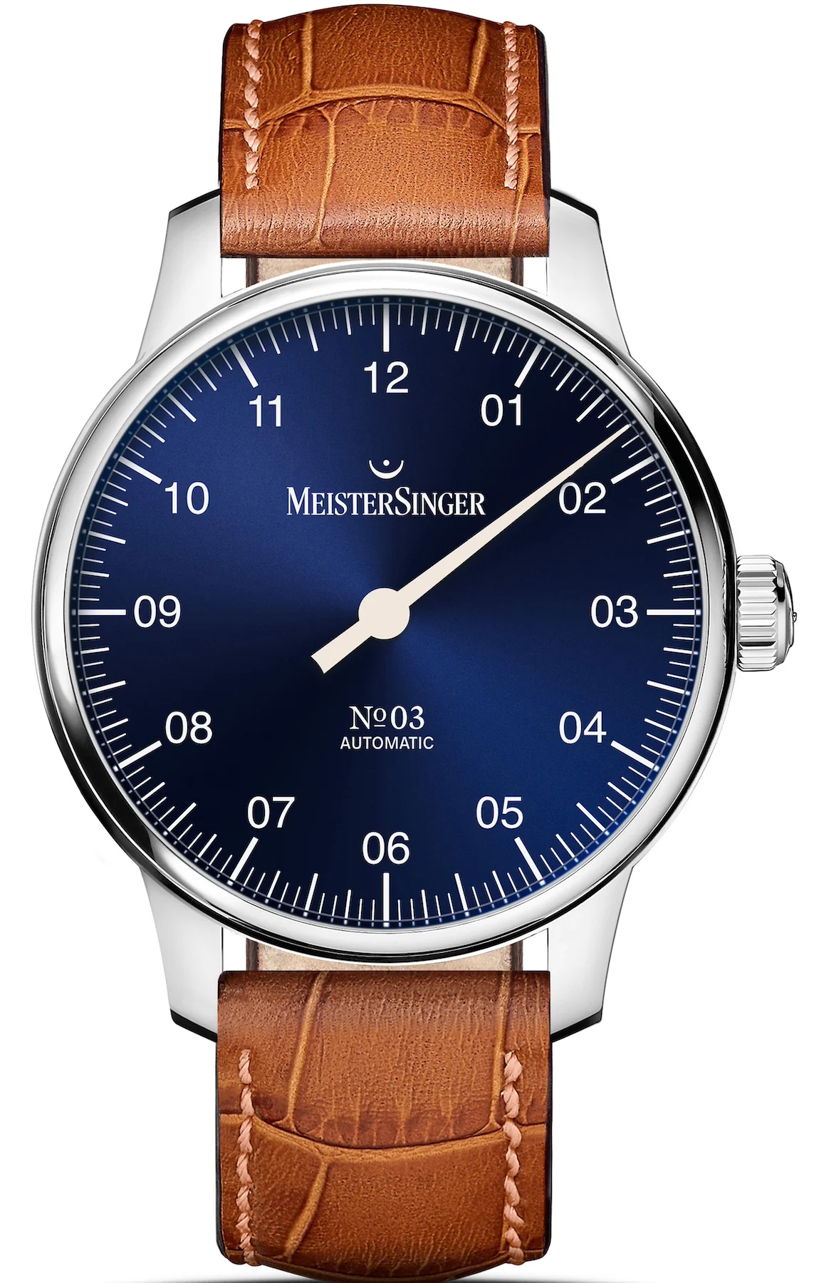 MeisterSinger N. 03 Sunburst Blue Watch